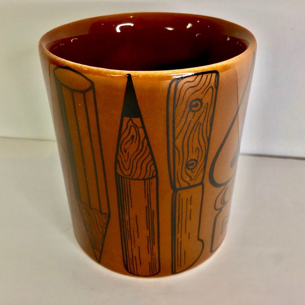 Piero Fornasetti Vintage Desk Organizer Pencil Cup